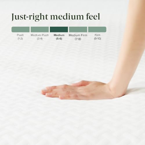 Zinus 8 Inch Full Cooling Essential Memory Foam Mattress, Medium Feel | Designed for Cooler Sleep, Soothing Pressure Relief, Just-Right Medium Feel, CertiPUR-US & OEKO-TEX Certified Materials