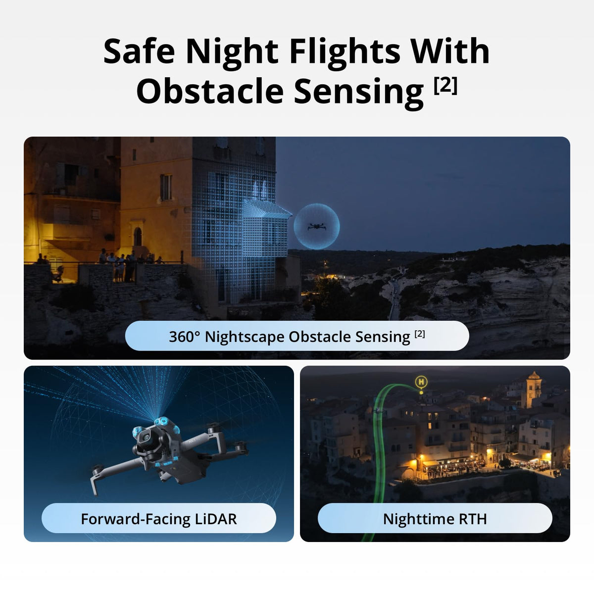 DJI Mini 5 Pro Fly More Combo With DJI RC 2, 1-Inch CMOS | 4K Drone for Beginners With Omnidirectional Obstacle Sensing, ActiveTrack 360°, 225° Gimbal Rotation, 3 Batteries