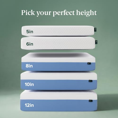 Zinus 8 Inch Full Cooling Essential Memory Foam Mattress, Medium Feel | Designed for Cooler Sleep, Soothing Pressure Relief, Just-Right Medium Feel, CertiPUR-US & OEKO-TEX Certified Materials
