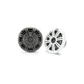 Kicker KM65 6.5-Inch (165mm) Marine Coaxial Speakers with 3/4-Inch Tweeters, 4-Ohm, Charcoal and White Grilles