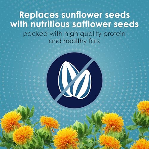 Kaytee Forti-Diet Pro Health+Safflower Nourish+Protect Cockatiel Food | Supports digestive health. Bird food cockatiel with safflower and flaxseed. Cockatiel seed, prebiotics, probiotics