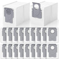 20 Pack QRevo Dust Bags for Roborock Qrevo S Pro, QV 35A, Qrevo S5V