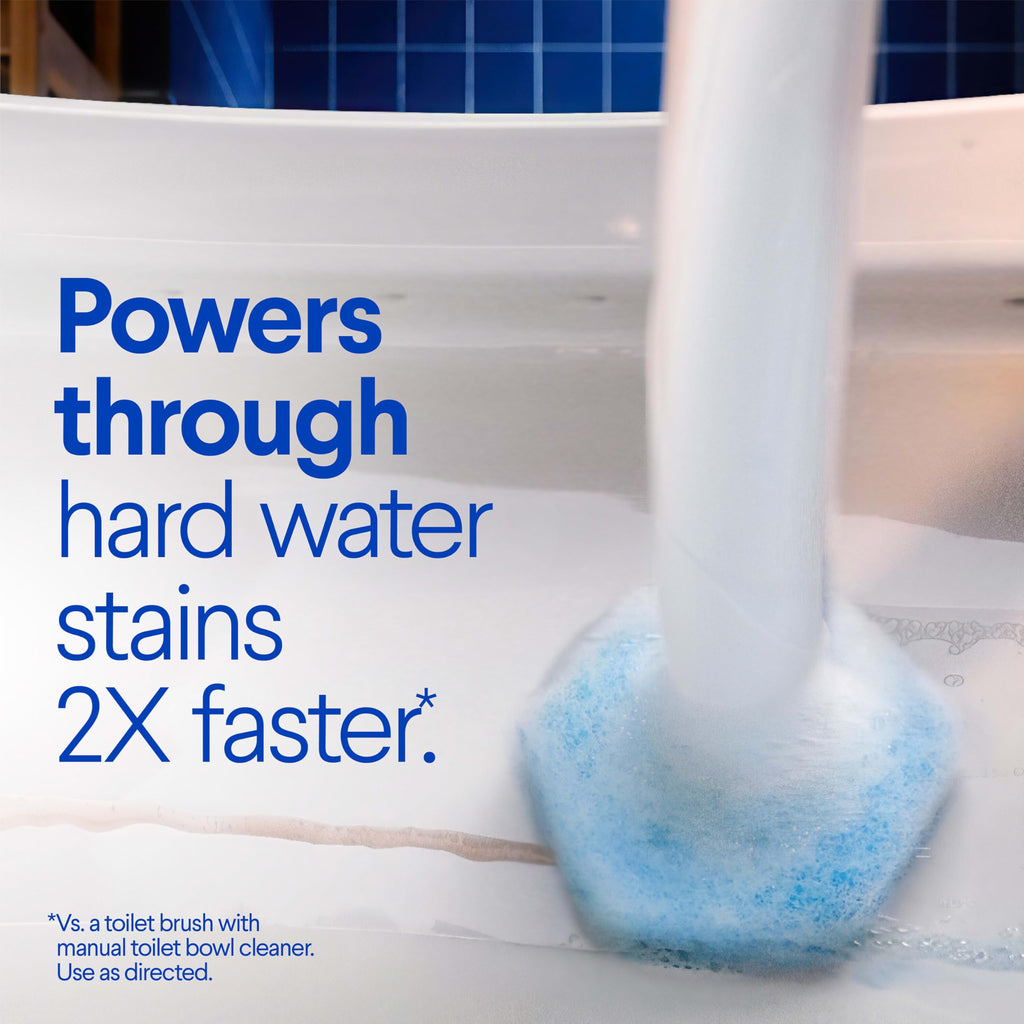 Clorox ToiletWand Toilet Cleaning Kit, 1 Starter Kit with 16 Refill Heads | 3-in-1 Starter Kit with Toilet Brush Wand, Storage Caddy and Disposable Refill Heads, Kills 99.9 Percent of Germs