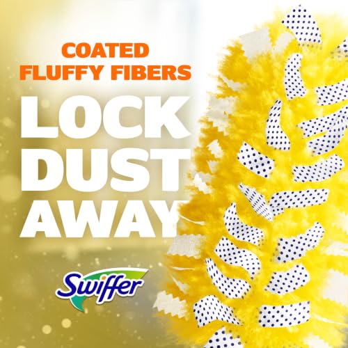 Swiffer Dusters Heavy Duty Multi-Surface Duster Refills for Cleaning, Unscented, 11 Count