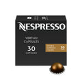 Nespresso Vertuo, Double Espresso Chiaro, Dark Roast, 30-Count Pods | Dark-Roast Coffee Capsules, Intense woody notes with creamy caramel