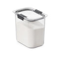 Rubbermaid Brilliance 12-Cup Airtight Food Storage Container, Perfect for Pantry Staples, Clear/Grey