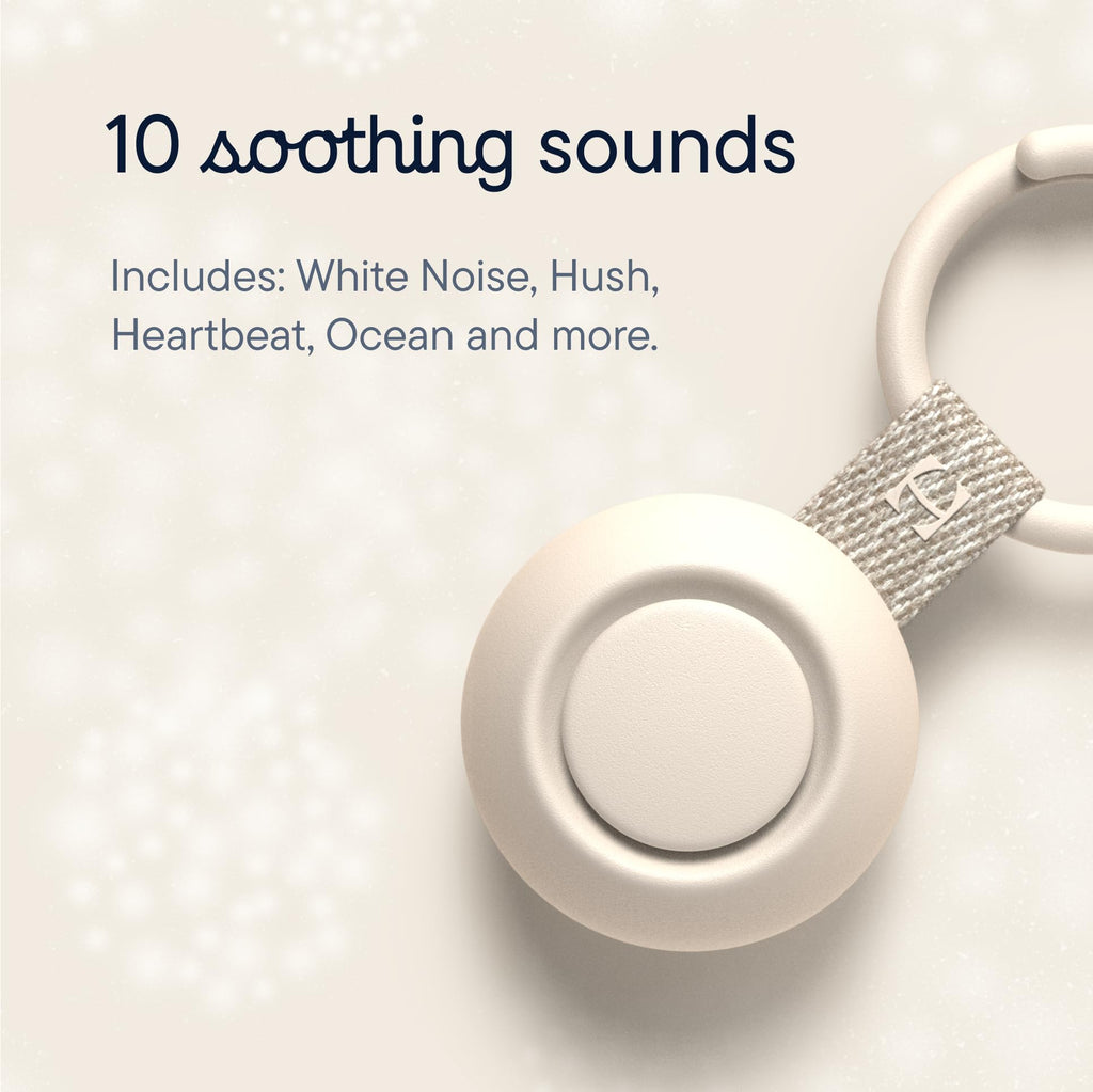 Hatch Go Portable Sound Machine & Sleep Soother for Babies & Kids (Putty)