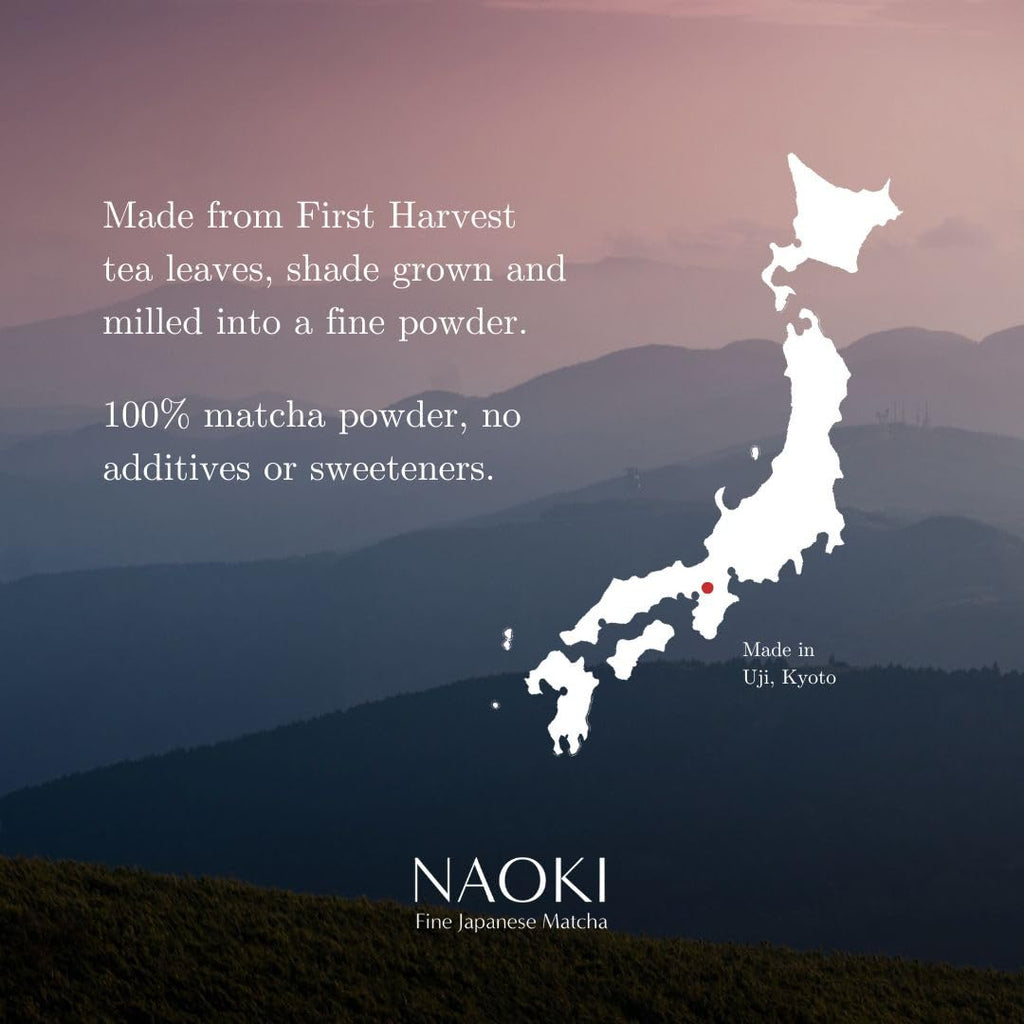 Naoki Matcha Superior Blend Matcha, 40g/1.4oz | Authentic Japanese Ceremonial Grade First Harvest Matcha Green Tea Powder from Uji, Kyoto, Japan