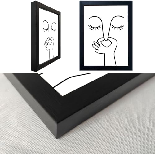 Black and White Bathroom Wall Decor Bad Smell Humorous Wall Art Funny Guest Toilet Picture Print Painting Modern Minimalistic Bathroom Sign