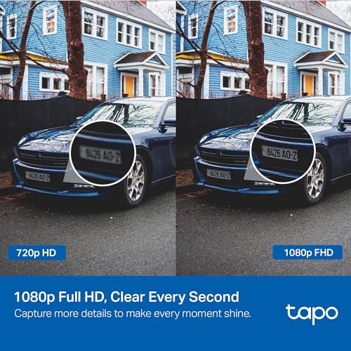 TP-Link Tapo 1080P Outdoor Wired Pan/Tilt Security Camera, C500 | 360° View, Motion Tracking, Works with Alexa & Google Home, Night Vision, Free AI Detection, Cloud & SD Card Storage