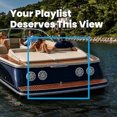 BOSS Audio Systems ASK904B.64 Marine Bluetooth 6.5in Speakers & Amplifier