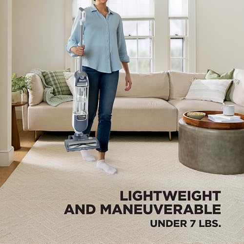 Shark Freestyle Max Cordless Upright Vacuum, Nordic Blue, SV2002 | Multi-Surface Cleaning, Lightweight, Easy Maintenance, Large Dust Cup, 2-Speed Brushroll, LED Headlights