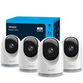 GNCC 5G Cameras for Home Security Indoor, Pet/Dog/Baby w Phone App, 4Pcs | Dual-Band Wi-Fi, 360 PTZ Auto-Tracking Pet/Dog/Cat/Puppy/Nanny, Motion Alert, SD Card or Paid Cloud