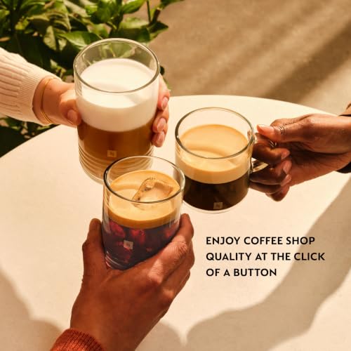 Nespresso Vertuo, Barista Flavored Pack, Medium Roast, 30-Count Coffee Pods | Medium-Roast Coffee Capsules, Caramel, roasted hazelnut and sweet vanilla flavors