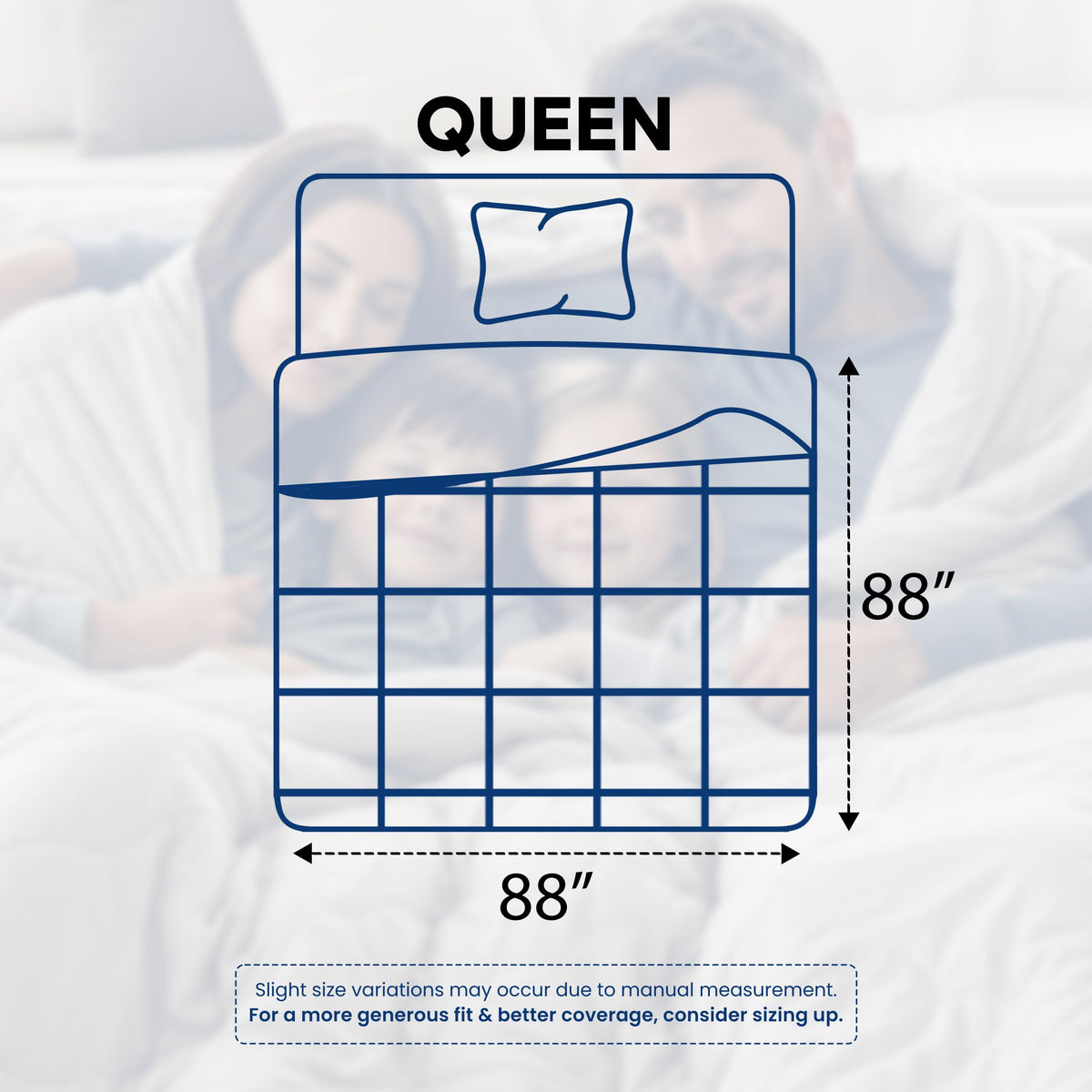 Utopia Bedding Duvet Insert, Comforters Queen Size 88 x 88 Inches, White | Cozy All Season Comforter for Kids, Boys, Girls, and Teens, Down Alternative Fill, Soft Microfiber Shell, Machine Washable