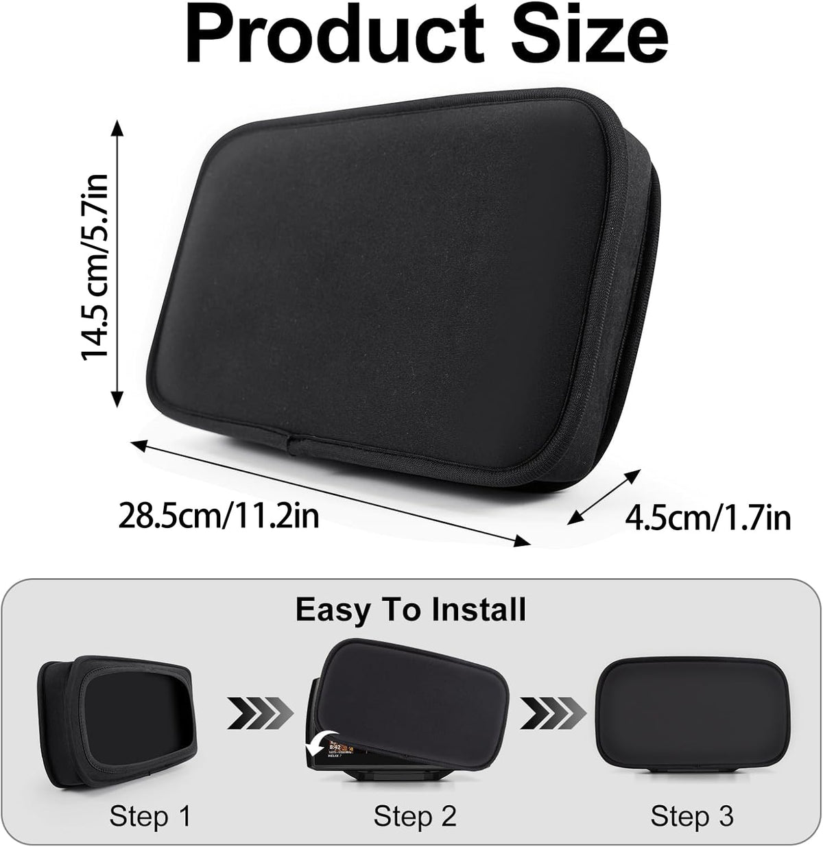 Helix 7 Cover, Fish Finder Cover for UC H7/ Helix 7 Screen, Tightly Fitted