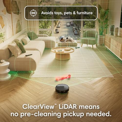 iRobot Roomba 415X Robot Vacuum & Mop Combo, 20,000Pa, 90 Days Self-Emptying, Multifunction Dock Self-Cleaning & Hot Dry, Smart Obstacle Avoidance, Lifting Spinning Mops, Ideal for Pet Hair