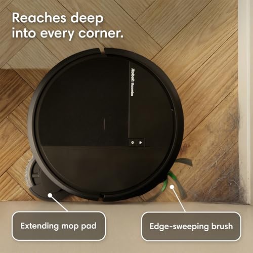 iRobot Roomba 415X Robot Vacuum & Mop Combo, 20,000Pa, 90 Days Self-Emptying, Multifunction Dock Self-Cleaning & Hot Dry, Smart Obstacle Avoidance, Lifting Spinning Mops, Ideal for Pet Hair