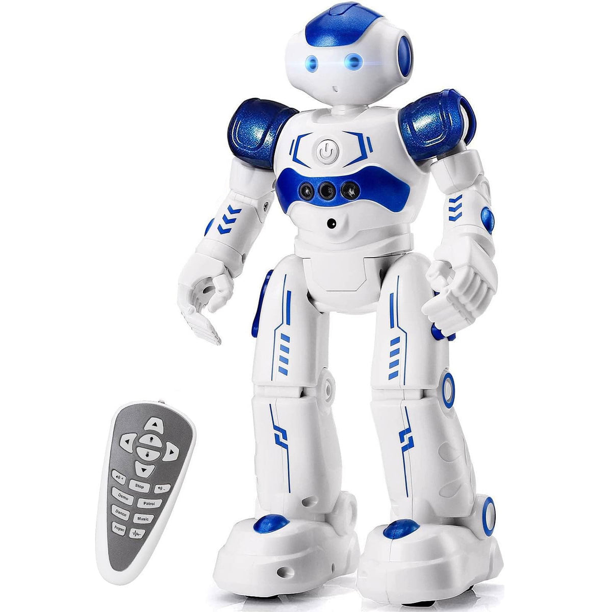 KingsDragon RC Robot Toys for Kids,Remote Control Smart Robot Toy | Gesture & Sensing Programmable Interactive Walking Robot for Age 3 4 5 6 7 8 10 Year Old Boys Girls Birthday Gift Present