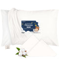 KeaBabies Toddler Pillowcase 13x18 Organic Cotton Cover, Soft White