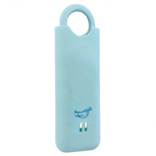 She’s Birdie–The Original Personal Safety Alarm for Women by Women–Loud Siren, Strobe Light and Key Chain in a Variety of Colors (Aqua)