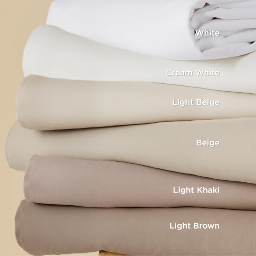 Bedsure Duvet Cover Queen Size, 3Pcs Soft Double Brushed Bedding Set, White | For Kids & Adults, 90"x90" Comforter Cover, Hotel Luxury, All Season, Breathable, Easy Care, Lightweight, Zipper Closure