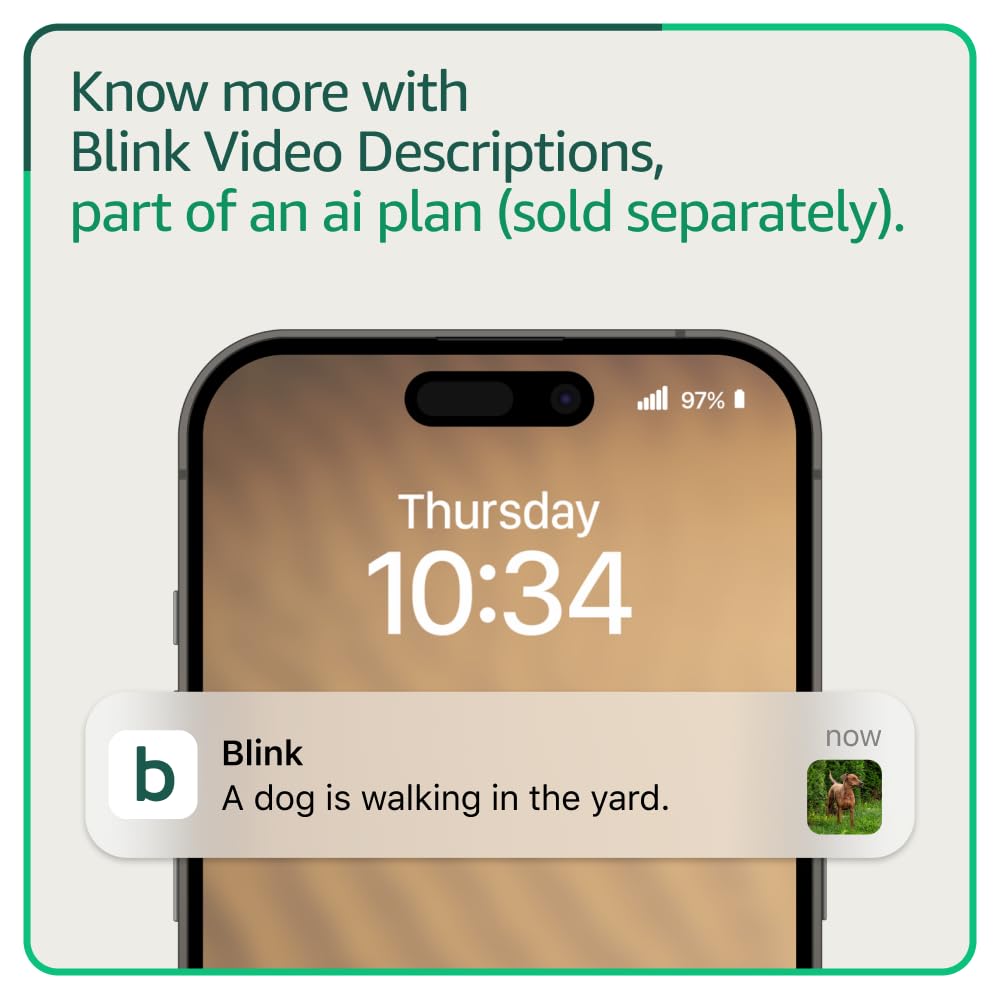 Blink Mini Pan-Tilt Camera (newest model), Rotating indoor plug-in smart security camera, two-way audio, HD video, motion detection, Works with Alexa (Black)