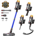 Cordless Vacuum Cleaner, Upgraded 650W 60KPA 70Mins Cordless Stick Vacuum Cleaner with Flexible Hose,Self-Standing,Touch Screen, Anti-tangle Wireless Vacuum Cleaners for Home/Pet Hair/Carpets/Floors