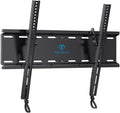 PERLESMITH Tilting TV Wall Mount for 23–60 inch TVs up to 115 lbs | Fits 16" Wood Stud, 1.2 inch Low Profile for Space Saving, Pull-Cord Release for Easy TV Removal, Max VESA 400x400mm