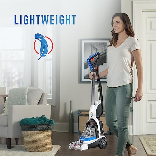 Hoover PowerDash Pet Compact Carpet Cleaner Machine, Lightweight Design | HeatForce Fast Drying, Antimicrobial Brush Roll, Pair with a Hoover Carpet Cleaner Solution
