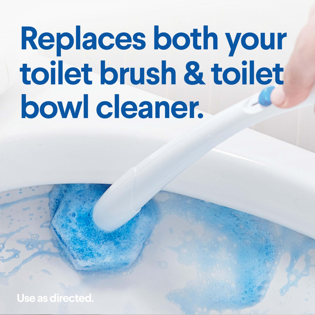 Clorox ToiletWand Disposable Toilet Cleaner Refills, 30 Count, Kills 99.9% of Germs and Viruses, Touch-Free Toilet Cleaning, Original Scent