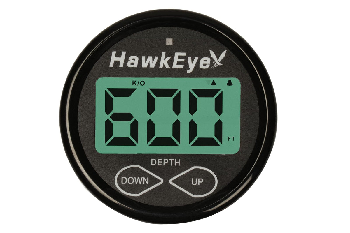 DepthTrax 2B Boat Mount in Dash Digital Depth Finder