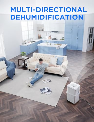 Midea Cube 20 Pint Dehumidifier for Basement, 1,500 Sq. Ft, Energy star