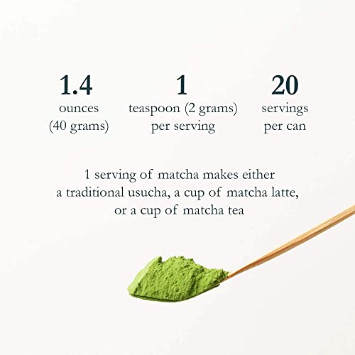 Naoki Matcha Superior Blend Matcha, 40g/1.4oz | Authentic Japanese Ceremonial Grade First Harvest Matcha Green Tea Powder from Uji, Kyoto, Japan