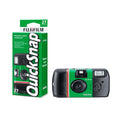 Fujifilm QuickSnap Flash 400 One-Time-Use Camera - 27 Exposures | 35mm disposable camera with 400 speed film and built-in flash for photography, travel and events