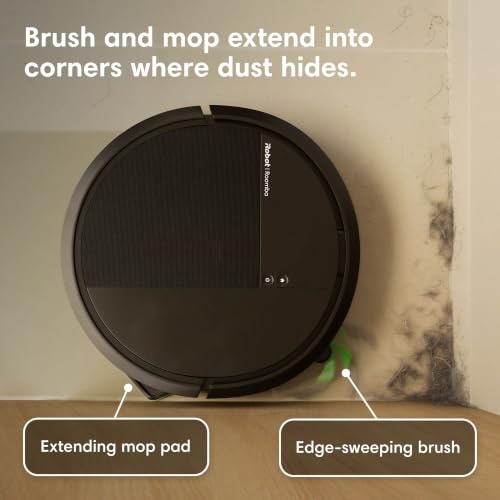 iRobot Roomba 115X Combo Robot Vacuum & Mop with AutoEmpty Dock, 15,000Pa, Self-Empties for 90 Days, Intense Power-Lifting Suction, LiDAR Navigation, Multiple Cleaning Modes, Avoids Mopping Carpet