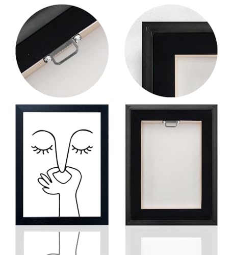 Black and White Bathroom Wall Decor Bad Smell Humorous Wall Art Funny Guest Toilet Picture Print Painting Modern Minimalistic Bathroom Sign