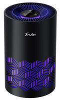 FreAire Air Purifiers for Bedroom Up to 1086 Ft², KN6391RGB, Black | HEPA Air Purifier with 360° Airflow, 20 dB Sleep Mode, 3 Ambient Lights & Aroma Pad for Dust, Smoke, PoIIen & Pet Dander