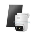 eufy Security eufyCam C37, Solar Cameras Wireless Outdoor,2K Resolution | 360° Pan & Tilt AI Tracking, Human/Pet/Vehicle Detection, Flexible Solar Panel, Color Night Vision, No Monthly Fee