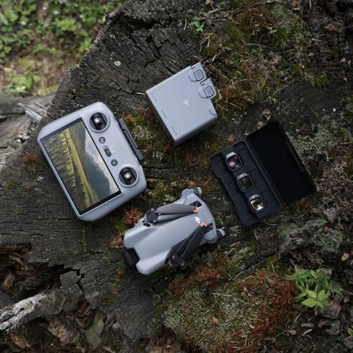 DJI Mini 5 Pro Fly More Combo With DJI RC 2, 1-Inch CMOS | 4K Drone for Beginners With Omnidirectional Obstacle Sensing, ActiveTrack 360°, 225° Gimbal Rotation, 3 Batteries