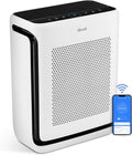 LEVOIT Smart Air Purifier for Home Large Room up to 1875 Ft² Vital 200S-P | For Quiet Bedroom at 27dB, AHAM VERIFIDE, Air Quality Monitor, HEPA Sleep Mode for Allergies, Pet Hair and dander, White