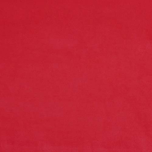Amazon Basics Kid's Soft, Breathable, Machine Washable Microfiber 3-Piece Sheet Set with Pillowcase, Twin, Red, Solid