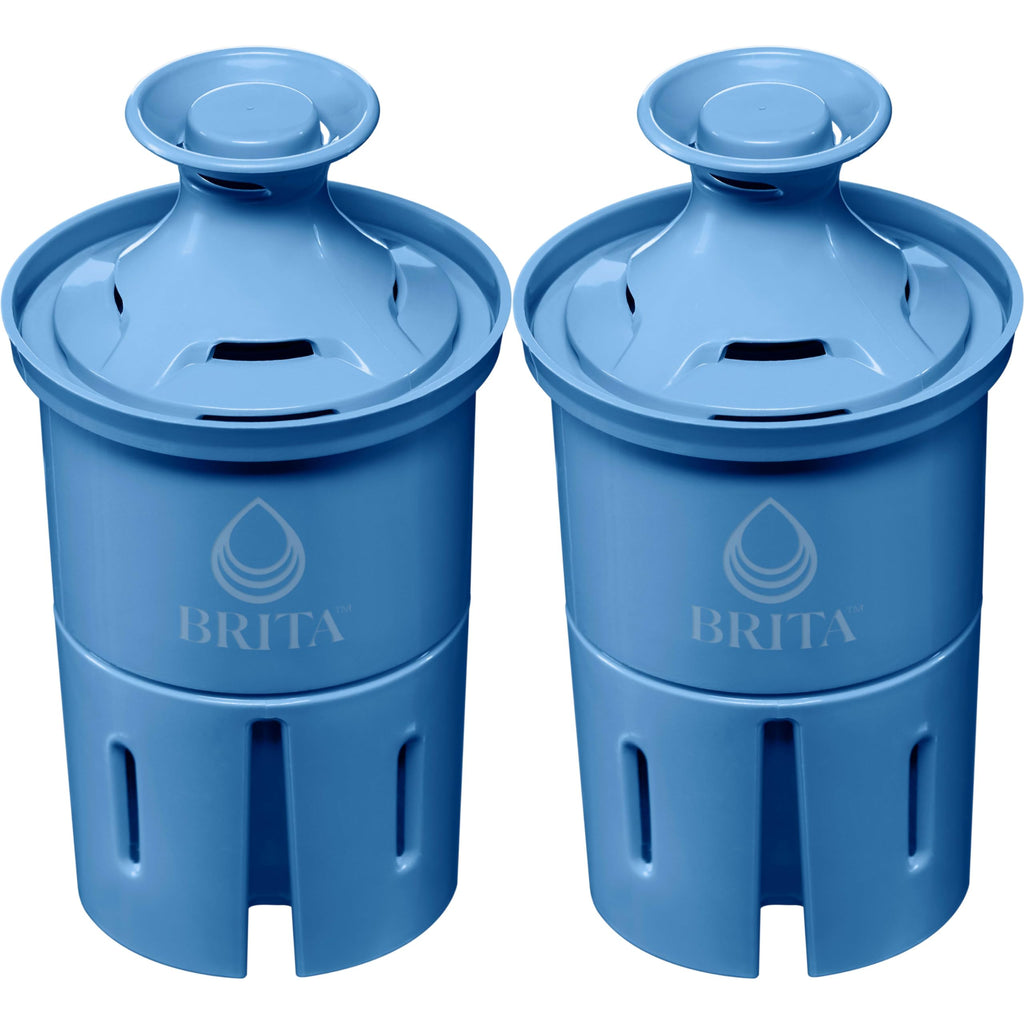 Brita Elite Replacement Water Filter, 2 Pack | WQA and NSF/ANSI Certified, Reduces Chlorine, Copper, Mercury & Cadmium, Lasts 2 Months, Household Essential