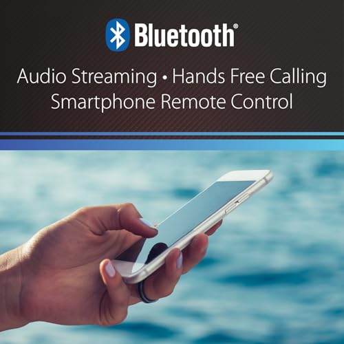 Dual Electronics MXD140B Marine Stereo Bluetooth Single DIN Weatherproof AM/FM