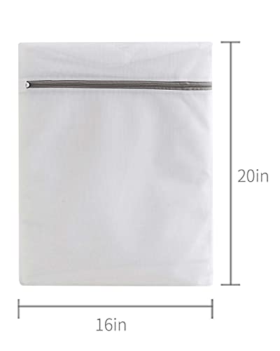 Laundry Bags Mesh Wash Bags(4Pcs,16 x 20 Inches),delicate laundry bag for College,Dorm,Storage
