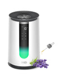 DREO Air Purifier for Home, HEPA Sleep Mode, AHAM VERIFIDE Air Purifiers for Bedroom, Pets, Smoke, Dust, Pollen & Odors, PM2.5 Monitor, Auto & Turbo Mode, 4 Speeds, Scent Diffuser, DR-HAP008(Dreo 338)