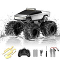 Amphibious Remote Control Car, 1:18 Monster Truck Toys for Boys RC Cars | 2.4 GHz Waterproof RC Trucks, 4WD All Terrain Off-Road Pickup, Kids Christmas Birthday Gifts Present Boys Girls Toys Ages 6+