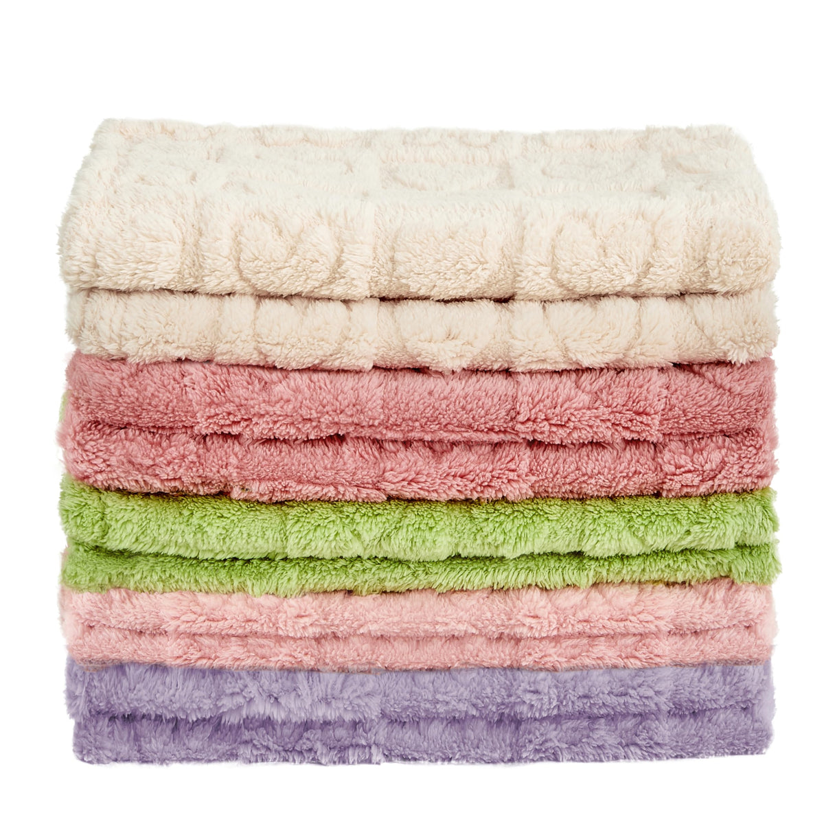 Yurhap Heart Baby Blanket, Love Plush Fleece Baby Blankets for Girls Boys | Soft Sherpa Baby Girl Blanket for Infant Toddler Newborn Gift, Fluffy Baby Essentials, For Crib Stroller, 30"x40", Light Pink