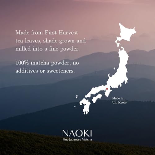 Naoki Matcha Superior Blend Matcha, 40g/1.4oz | Authentic Japanese Ceremonial Grade First Harvest Matcha Green Tea Powder from Uji, Kyoto, Japan