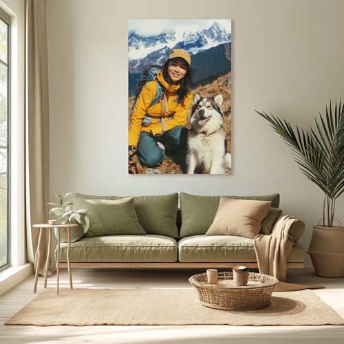 Custom Posters Print, Upload Your Images/Photos - Personalized Pictures Customized Photo (24L x 36W)